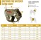 OneTigris Tactical Dog Harness Vest,No-Pull Service Dog Vest with HookLoop Panels,Adjustable Dog Vest Harness for Walking Hiking Training(CamoColor,XS