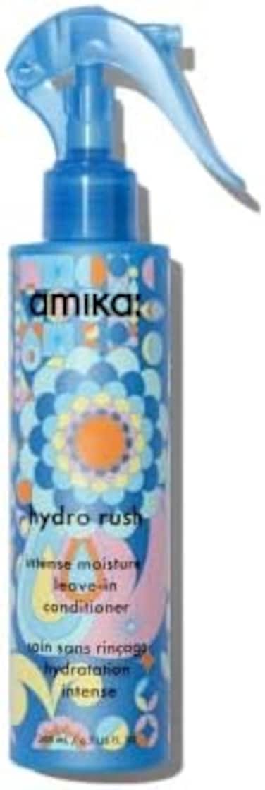 amika Hydro Rush Intense Moisture Leave-In Conditioner with Hyaluronic Acid, 200 ml