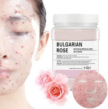 POZTL Jelly Mask for Skin Care, Rose Gel Face Mask for Instant Hydration, DIYProfessional Hydrojelly Jelly Mask Powder Skin for Moisturization, NourishmentCleansing (650g