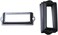 JianLing 20PCS Black Label Holder Black Office Library File Drawer Cabinet Card Tag Holder Metal Office File Cabinet Shelves Drawer Name Card Label Holder Frames