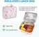 mommore Kids Backpack Set, Unicorn Backpack for Girls Lightweight Elementary Bookbag for Students School backpack for Children with Chest Strap Water Resistant,3pcs pink