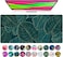 French KOKO Large Mouse Pad, Desk Mat, Keyboard Pad, Desktop Home Office School Essentials College Cute Decor Big Extended Protector Computer Accessories Pretty Mousepad Women Girls XL Green Leaves