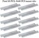 PP OPOUNT 9440 PCS Self Adhesive Mirror Mosaics Sheets, 5 x 5 mm Silver Mirrors Mosaic Square Glass for Craft,Home Decorations