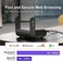 GL.iNet GL-AXT1800 (Slate AXPocket-Sized Wi-Fi 6 Gigabit Travel Router, Extender/Repeater for HotelPublic Network, VPN ClientServer, OpenWrt, Adguard Home, USB 3.0, Network Storage, TF Card Slot