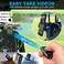 Dprofy Magnetic Golf Phone Caddy,Record Your Golf Swing with Bluetooth Wireless Selfie Remote,Get Swing Feedback for Golf Training Aid and Correct Your Swing Posture,Golf Gifts for Men/Women