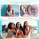 Long tiantian String Bracelets for Women Friendship Bracelets Waterproof Ankle Bracelets Summer Bracelets Outfits Wave Surfer Bracelets Adjustable Beach Bracelets