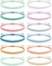 Long tiantian String Bracelets for Women Friendship Bracelets Waterproof Ankle Bracelets Summer Bracelets Outfits Wave Surfer Bracelets Adjustable Beach Bracelets