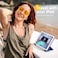 جراب Akkerds متوافق مع iPad مقاس 10.2 بوصة (إصدارات 2021/2020/2019)، مناسب لأجهزة iPad من الجيل التاسع/الثامن/السابع، مزود بحامل قلم، غطاء واقٍ بظهر TPU ناعم، خاصية التشغيل/الإيقاف التلقائي، أزرق/بنفس