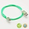 IHAO Micro USB to USB A Android Phone Charger Cable Fast Charging High Data Speed Visible LED Current Flowing for All Micro USB Device-Green/39 Inches&hellip;