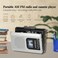 TOMASHI Cassette Player Tape Recorder FM AM Radio with Built-in Speaker,Microphone