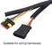 Alex Tech 25ft &ndash; 3/4 inch Split Wire Loom Tubing Wire Conduit &ndash; Black