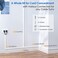 Yecaye [Upgrade Version] Cable Management Channel - CMC-02 Concealer Cord Cover - 125" Wire Hider Raceway Kit - Organizing Wall Mount TV System Cable Runner Home Office - 8X L15.7in, W1.18 H0.6in, Whi
