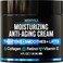 Menvils Mens Face Moisturizer Cream - Anti AgingWrinkle for Men with Collagen, Retinol, Vitamins E, Jojoba Oil - Face Lotion - Age Facial Skin Care - Eye Wrinkle - DayNight - 4 oz