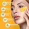 POP MODERN.C Vitamin C and Turmeric Face Scrub Cream Organics Microdermabrasion Facial Scrub Brightening Exfoliating Clears Blackheads Improve Dark Spot Acne with Strawberry Extract Exfoliator