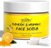 POP MODERN.C Vitamin C and Turmeric Face Scrub Cream Organics Microdermabrasion Facial Scrub Brightening Exfoliating Clears Blackheads Improve Dark Spot Acne with Strawberry Extract Exfoliator