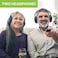 Avantree Duet - Dual Wireless Headphones for TV Listening with Charging DockStand, Clear DialogueVolume Boost for Seniors, Compatible with TVs Equipped with OPT or AUX Audio Output Ports