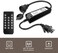 Banord Outdoor Dimmer, Max. 360W Plug-in Dimmer Switch for LED String Lights, Wireless Remote Control Dimming Controller with 4 Brightness Mode