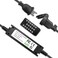 Banord Outdoor Dimmer, Max. 360W Plug-in Dimmer Switch for LED String Lights, Wireless Remote Control Dimming Controller with 4 Brightness Mode