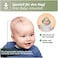 Alpine Muffy Baby - Ear Protection for Babies up to 36 Months - 23 dB - Baby Noise Protection Headphones Prevent Hearing Damage and Improve Sleep on the Go - Adjustable Headband - Green