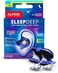 سدادات أذن Alpine SleepDeep للنوم - سدادات أذن جديدة ثلاثية الأبعاد بيضاوية الشكل وناعمة للغاية وقابلة لإعادة الاستخدام لعزل الضوضاء - تقليل الضوضاء بمقدار 27 ديسيبل - مثالية لمن ينامون على جانبهم وتم