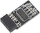 Heayzoki TPM 2.0 Module Encryption Security Module LPC 12 Pin Module Compatible with Remote Card LCP SPI TPM2.0 Module 12 pin for GIGABYTE Motherboards