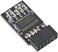 Heayzoki TPM 2.0 Module Encryption Security Module LPC 12 Pin Module Compatible with Remote Card LCP SPI TPM2.0 Module 12 pin for GIGABYTE Motherboards