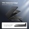 BlueSwan Anti-Cracking Hard Shell Case Compatible with MacBook Pro 14-inch 2025 2024-2021 Release M4 M3 M2 M1, Anti-Fingerprint Soft TPU Bumper, Frosted Black