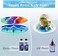 LET's RESIN Ocean White Epoxy Resin Pigment 167g/5.89oz, High Concentrated Pigment Paste for Epoxy ResinUV Resin, UV Resistant Opaque Pigment for Creates CellsLacing, 3D Flower Resin Coasters