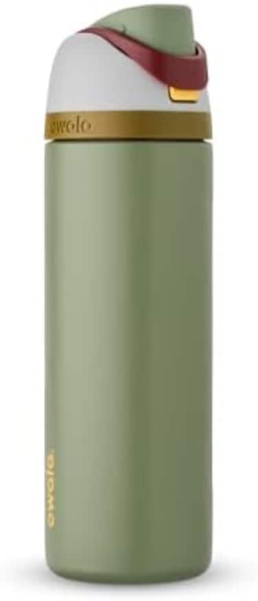 Owala Star Wars FreeSip Insulated Stainless Steel Water Bottle with Straw for Sports and Travel, BPA-Free Sports Water Bottle, 24 oz, Boba Fest