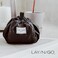 حقيبة مكياج Lay-n-Go Cosmo برباط، حقيبة أدوات تجميل للسفر، هدايا، واستخدام يومي، 20 بوصة، لون أحمر شفاه (أسود من الداخل)