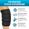 Vive Knee Ice Pack Wrap - Cold/Hot Gel Compression Brace - Heat Support Strap for Arthritis Pain, Tendonitis, ACL, Athletic Injury, Osteoarthritis, Women, Men, Running, Meniscus and Patella Surgery