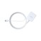ملحق معتمد من Arlo - كابل شحن خارجي أساسي بطول 25 قدمًا لكاميرات Arlo Essential و Essential Spotlight و Essential XL، شحن مغناطيسي، مقاوم للعوامل الجوية، أبيض - VMA3700