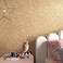 FunStick 15.8"x240" Champagne Gold Glitter Contact Paper Peel and Stick Glitter Wallpaper Self Adhesive Sparkly Gold Wall Paper Decor Fabric Removable Wallpaper for Room Walls Dresser Desk DIY Crafts