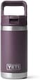 YETI Rambler Jr. 12 oz Kids Bottle, with Straw Cap, Nordic Purple