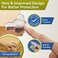 Wappa Baby Corner Protectors for (12 Pack- NewImproved Edge Protector for &ndash; Transparent Corner Protectors - Safety Products to Proof Corners and Edges