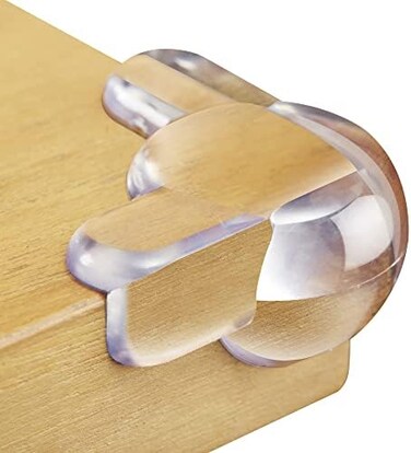 Wappa Baby Corner Protectors for (12 Pack- NewImproved Edge Protector for &ndash; Transparent Corner Protectors - Safety Products to Proof Corners and Edges