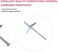 cSeao 22 Pieces Heavy Duty Drywall Ceiling TV Anchors Toggle Bolt Assortment Kit, 1/8" 1/4" 3/16" Spring Loaded Hollow Wall Inserted Bolt Wing Nuts