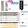 KAIQIKAIXI Waterproof Eyebrow Pencils Brow Pencil Set For Marking, Filling And Outlining, Tattoo Makeup And Microblading Supplies Kit-Permanent Eye Brow Liners In