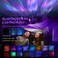 HODANS FIAHNG Northern Galaxy Light Aurora Projector with 33 Light Effects, Night Lights LED Star Projector for Bedroom Nebula Lamp, Remote Control, White Noises, Bluetooth Speaker for Parties