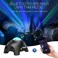 HODANS FIAHNG Northern Galaxy Light Aurora Projector with 33 Light Effects, Night Lights LED Star Projector for Bedroom Nebula Lamp, Remote Control, White Noises, Bluetooth Speaker for Parties