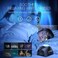 HODANS FIAHNG Northern Galaxy Light Aurora Projector with 33 Light Effects, Night Lights LED Star Projector for Bedroom Nebula Lamp, Remote Control, White Noises, Bluetooth Speaker for Parties