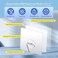 DIDUDIDU Wall Plate Hanger Display Holder - 20 Pack Invisible Vertical Plate Holders - Plastic Plate Hangers for The Wall - 2.4 Inch Adhesive Picture Hanger - Hanging Hooks for Decorative Plates and W