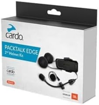 Cardo ACCESSORY - PACKTALK EDGE 2ND HELMET (JBLKIT