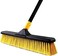 Yocada 18 Inch Push Broom Heavy-Duty Outdoor Commercial Broom Brush Stiff Bristles for Cleaning Patio Garage Deck Concrete Wood Stone Tile Floor 65.3" Long