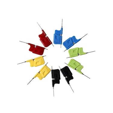 Marsrut SDK08 Test Clip Ultra Small Clip Chip Foot Clip Micro IC Clamp SOIC/TSSOP/TSOP/SSOP/MSOP/PLCC/QFP/TQFP/LQFP/SMD IC Test Chip Mini Chips Adapters
