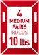 Command Large and Medium Picture Hanging Strips