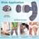 AOSSA BBL Pillow After Surgery for Butt Sleeping Wedge Pillow Set BBL Body Pillow with Back Support Lumbar Side Sleeper Brazillian Butt Lift Recovery Cushion Comfort Pillow (Navy Blue