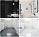 DWIL Tub and Tile Refinishing Kit - Odorless DIY Sink Bathtub Countertop Repair White Coating, Easy Cover Application, Refacing Bathroom Kitchen 1 kit with tools, White