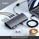 SATECHI Thunderbolt 4 Dock - 11-in-1 - Thunderbolt 4 Host Port, 3 Thunderbolt 4 Downstream Ports, 3 USB-A 3.2 Ports, USB-A 2.0 Port, SD Card Reader, GbE, Audio Jack - Compatible with M2M1 MacBook