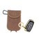 Digital Forensic Evidence U.S. Vet Business - Premium Quiet Seal Suede Universal Vehicle Anti-Theft Suede Faraday Case (X2 ShieldingCarabiner (Frosted Stone